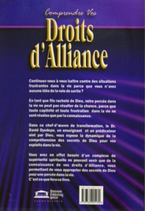 COMPRENDRE VOS DROITS D'ALLIANCE