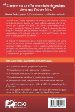 Votre passion un meilleur domaine d'affaire