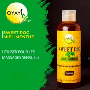 Miel avec de l'huile essentielle de menthe: Sweet Roc