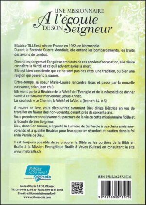 Une missionnaire à l’écoute de son Seigneur