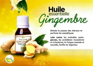Huile essentielle de Gingembre
