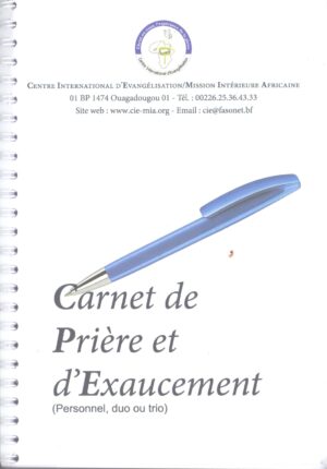 Carnet de prière et d’exaucement