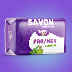 SAVON DUR NAPPY GOLD PRO/MEN RIZ ALOES