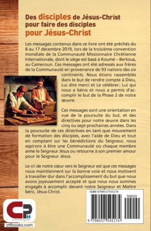 Des Disciples de Jésus-Christ Pour Faire des Disciples Pour Jésus-Christ