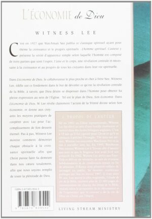 L'économie de Dieu