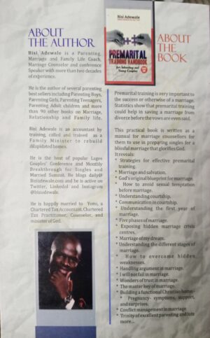 Premarital Traning handbook for intending and young couples